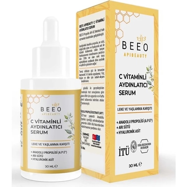 8. Bee'o C Vitaminli Aydınlatıcı Serum