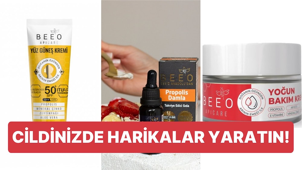 Propolis Gibi Doğal Arı Ürünlerinin Ciltteki Olumlu Etkilerinden Haberdar mısınız?