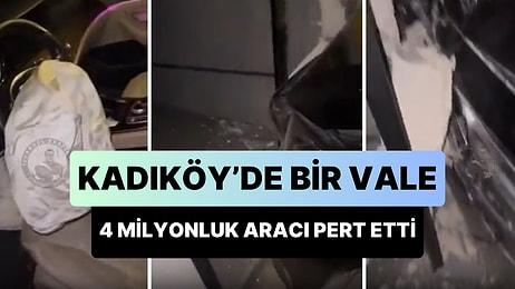 Kadıköy'de Bir Vale, 4 Milyon TL Değerindeki Aracı Pert Etti