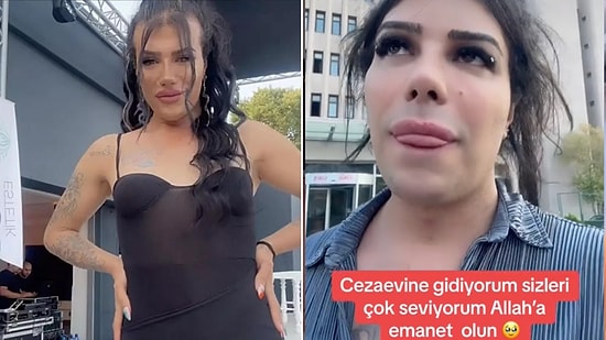 TikTok Fenomeni Mükremin Gezgin Cezaevine Girerken Teslim Olduğu Görüntüleri Böyle Yayınladı