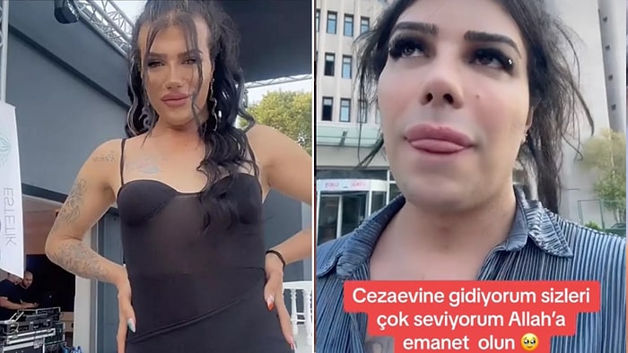 TikTok Fenomeni Mükremin Gezgin Cezaevine Girerken Teslim Olduğu Görüntüleri Böyle Yayınladı