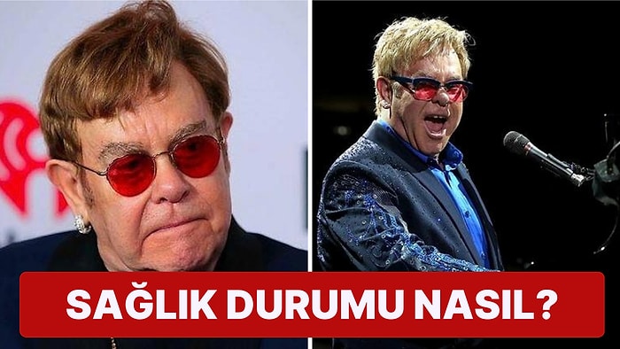 Dünya Yıldızı Elton John, Evinde Geçirdiği Kaza Sonucu Hastaneye Kaldırıldı