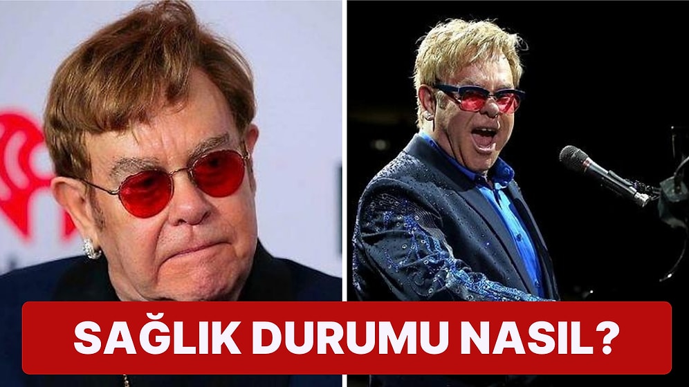 Dünya Yıldızı Elton John, Evinde Geçirdiği Kaza Sonucu Hastaneye Kaldırıldı