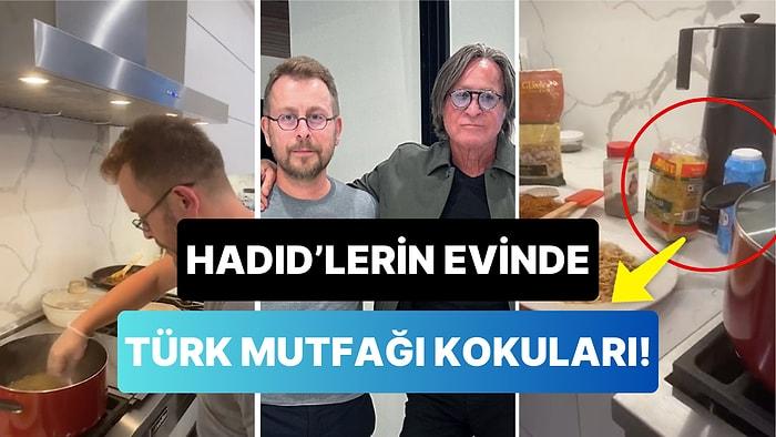 Türk Yemeklerine Hayran Kaldı: Ünlü Hadid Modellerin Babası, Şef Ömür Akkor ile Mutfağa Girdi