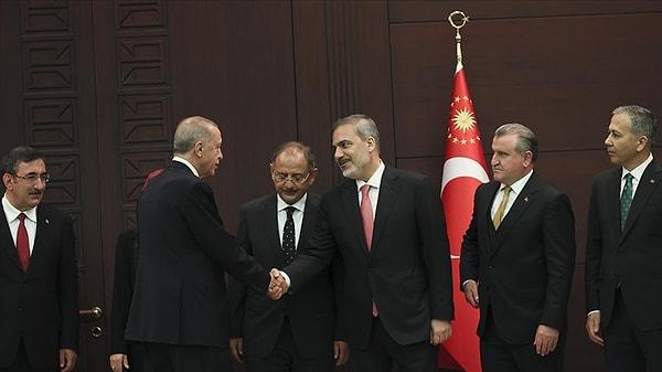 Milli İstihbarat Teşkilatı (MİT) Başkanı Hakan Fidan, Cumhurbaşkanı Recep Tayyip Erdoğan tarafından açıklanan yeni kabinede, Dışişleri Bakanlığı görevine getirilmişti.