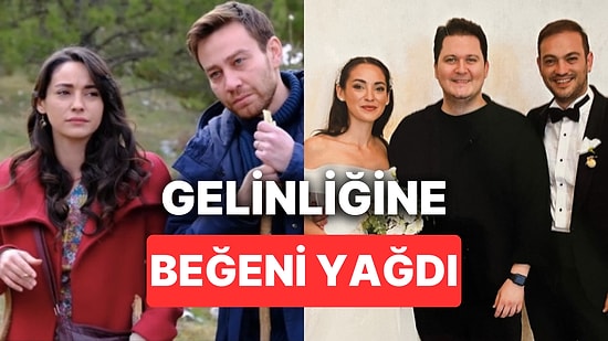 Gönül Dağı'nın Cemile'si Nazlı Pınar Kaya Dünyaevine Girdi