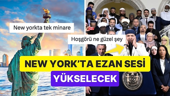 New York'ta Bir İlk: Cuma Namazı Vaktinde Megafonlardan 'Makul Bir Seviyede' Ezan Okunacak