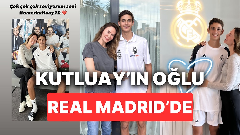 Demet Şener ve İbrahim Kutluay'ın 14 Yaşındaki Oğlu Real Madrid'e Transfer Oldu