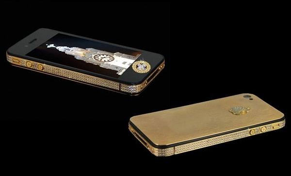 2. Stuart Hughes Iphone 4S Elite Gold - 9.4 milyon dolar: