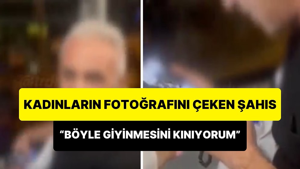 Otobüste Bir Kadının Gizli Gizli Fotoğrafını Çeken Şahıs: 'Böyle Giyinmesini Kınıyorum'