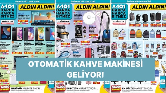 A101'e Okul ve Bilgisayar Çantaları Geliyor! 31 Ağustos 2023 A101 İnternete Özel Aldın Aldın Kataloğu