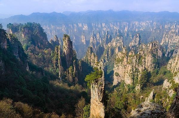 5. Avatar filminin ilham kaynağı olan büyüleyici Tianzi Dağları...