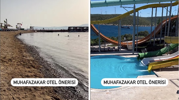 İzmir'deki bu 'muhafazakar' otelde kadınlara özel korunaklı havuzu ve plajı bulunuyormuş.