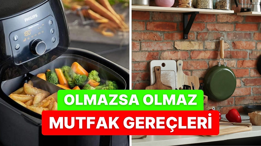 Profesyoneller Gibi Yemek Yapın: Yemekseverlerin Mutfağında Bulunması Gereken 10 Gereç