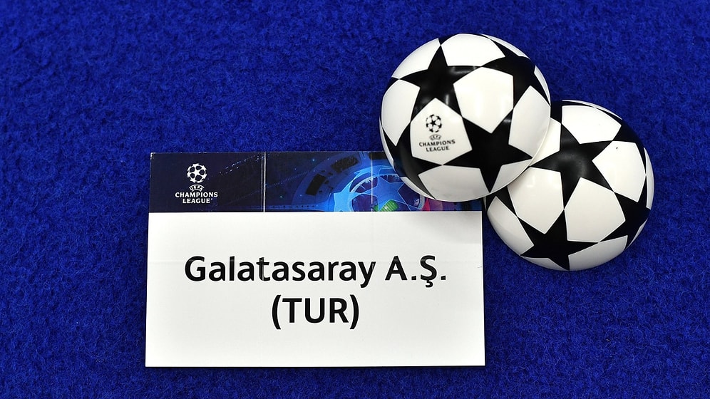 Galatasaray'ın Şampiyonlar Ligi'ndeki Rakipleri Belli Oldu!