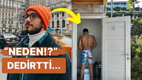 Ahmet Aksöz'ün Tuvalet Kapısını Açık Unuttuğu Pozu Görenlere Hayatı Sorgulattı