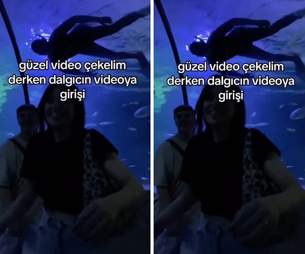 Çiftin o videosu sosyal medyada viral oldu.