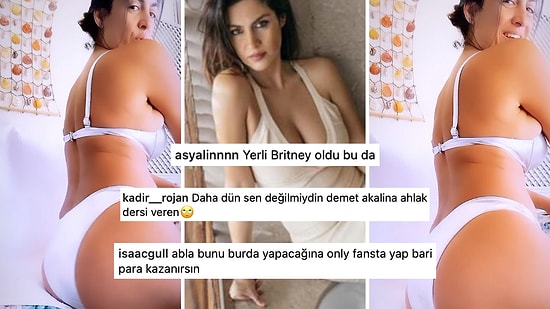 Tuğba Ekinci'nin Enteresan Bikinili Dansı İzleyenlere "Bu Neydi Şimdi?" Dedirtti