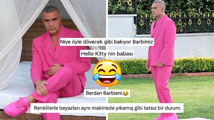 Barbie Modasından Kopamayan Berdan Mardini'nin Gözleri Kanatan Yeni Kombinine Gelen Yorumlar