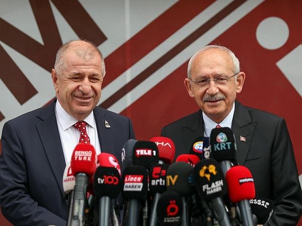 14 Mayıs genel seçimlerinin ikinci tura kalmasının ardından CHP Genel Başkanı Kılıçdaroğlu ve Zafer Partisi Genel Başkanı Ümit Özdağ, mutabakat metni imzalamıştı.