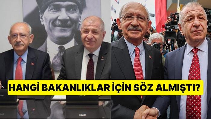 Ümit Özdağ Kemal Kılıçdaroğlu'nun Söz Verdiği Bakanlıkları İlk Kez Açıkladı!