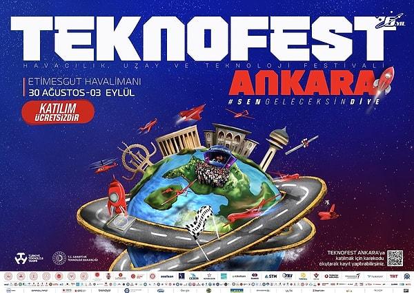 Türkiye Cumhuriyeti'nin yüzüncü yıl dönümü kutlamaları kapsamında, bu yıl üç büyük metropolde gerçekleştirilen TEKNOFEST'in yeni durak noktası Ankara oldu.
