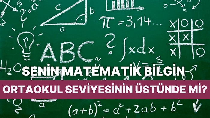 Matematik Bilgin Ortaokul Seviyesinin Üstünde mi?