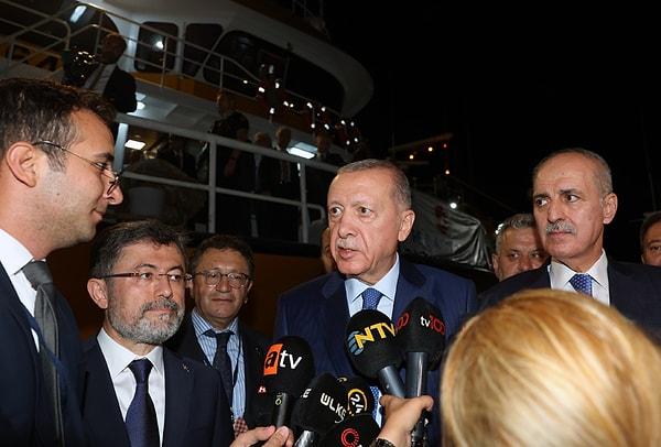 Balıkçılarla birlikte “Vira Bismillah” diyen Erdoğan, en sevdiği balığı da açıkladı.