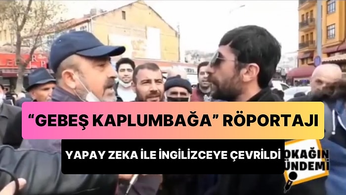 Azadi Kaya'nın 'Gebeş Kaplumbağa' Sözlerinin Yer Aldığı Efsane Röportajı Yapay Zeka ile İngilizceye Çevrildi