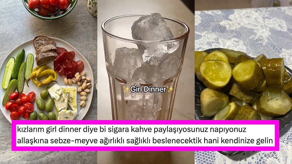 Yeni Tehlike mi? Z Kuşağı Genç Kadınların TikTok'ta Viral Olan Yeni Yemek Akımı 'Girl Dinner' Nedir?