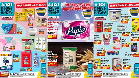 2 - 9 Eylül 2023 A101 Haftanın Yıldızları Kataloğu