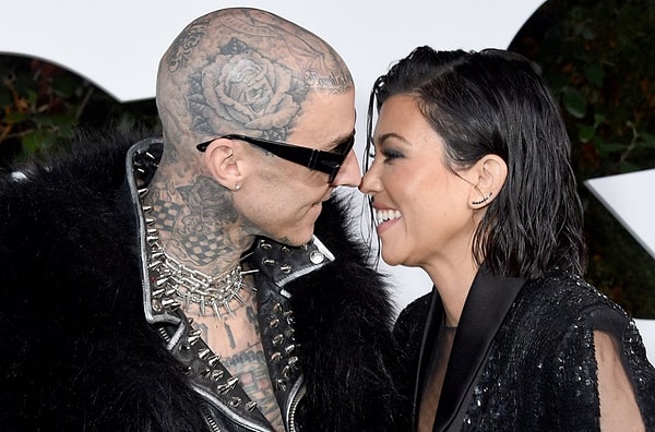 Müzisyen Travis Barker ve Kourtney Kardashian'ın aşk dolu evlilikleri hız kesmeden devam ediyor.