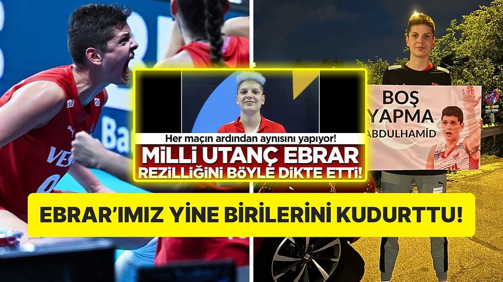 Yeni Akit 'Milli Gurur Diyeceksiniz' Paylaşımıyla Kudurtma Modunu Açan Ebrar Karakurt'u Hedef Aldı