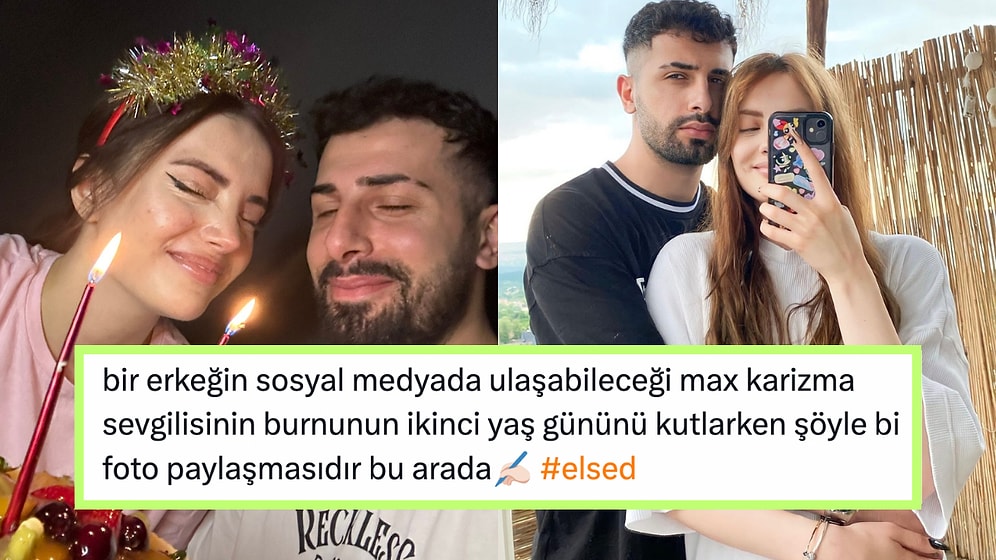 Aşk Böyle Bir Şey mi? Kısmetse Olur Sedat Sevgilisi Elif'in Burun Estetiğinin Yıl Dönümünü Kutladı!