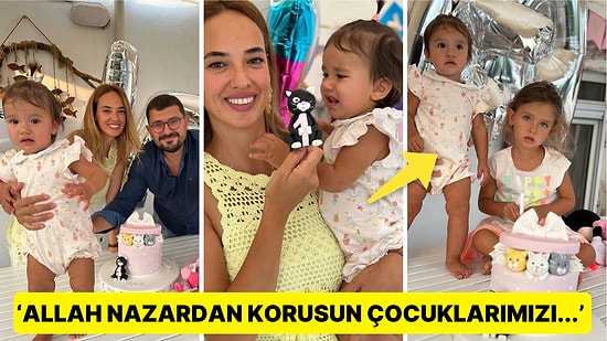 Mütevazılık Konusunda İçimizi Isıtan Seda Bakan, Kızı Ela'nın Aile Arasında Birinci Yaş Gününü Paylaştı