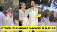 Burcu Esmersoy ve Nazım Akmandil İtalya'daki Düğünlerinde Gözyaşları İçinde Dünyaevine Girdi