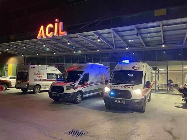 İhbar üzerine olay yerine sağlık ve jandarma ekipleri sevk edildi. 112 Acil Sağlık ekiplerince Yerköy Devlet Hastanesine götürülen yaralı daha sonra Yozgat Şehir Hastanesine sevk edildi.