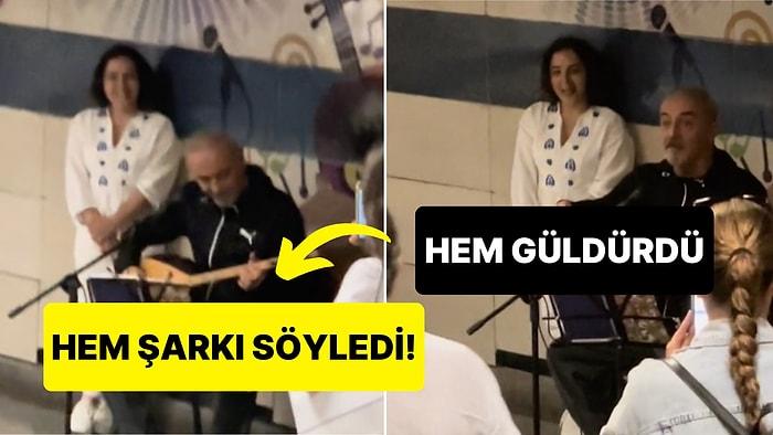 Yılmaz Erdoğan Metroda Konser Verdi: 'Candan İleri' Türküsüyle Duyanları Duygulandırdı