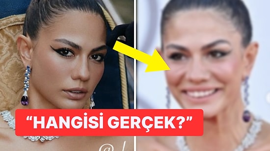 Demet Özdemir’in Venedik Pozlarının Filtresiz ve Shopsuz Hali Görenlere 'Yok Artık' Dedirtti