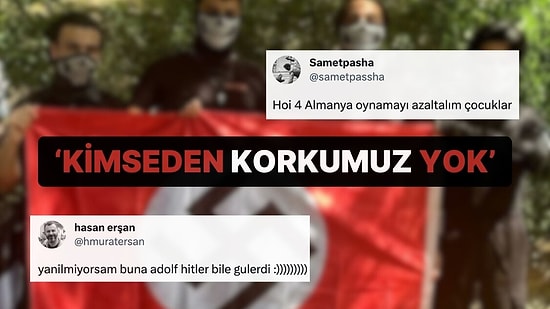 Maçka Parkı'nda 'Nazi Buluşması' Görüntüsü Tepki Çekti! 'Korkumuz Yok'