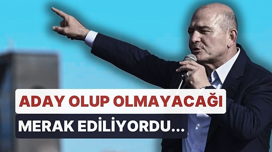 Aday Olup Olmayacağı Merak Ediliyordu... Süleyman Soylu'dan İstanbul Açıklaması