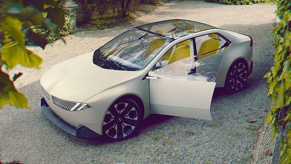 Şirketin ilk defa perdelerini araladığı yüzde 100 elektrikli araç modeli, tasarım tarafında büyük değişlikler barındırsa da klasik BMW esintilerinin hepsini bünyesinde barındırıyor.
