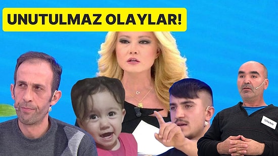 Bir Televizyon Efsanesi Müge Anlı'da Dünden Bugüne En Çok Konuşulan Olaylar