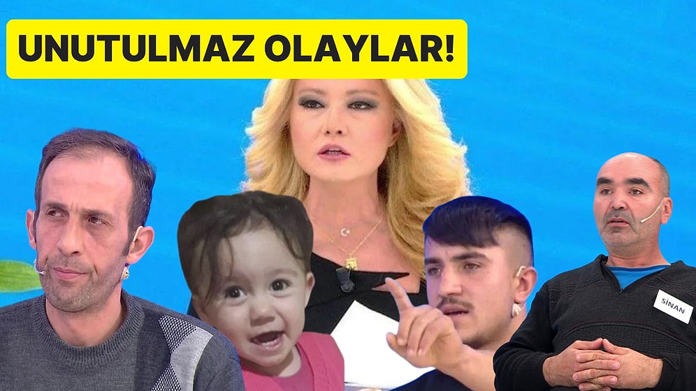 Bir Televizyon Efsanesi Müge Anlı'da Dünden Bugüne En Çok Konuşulan Olaylar
