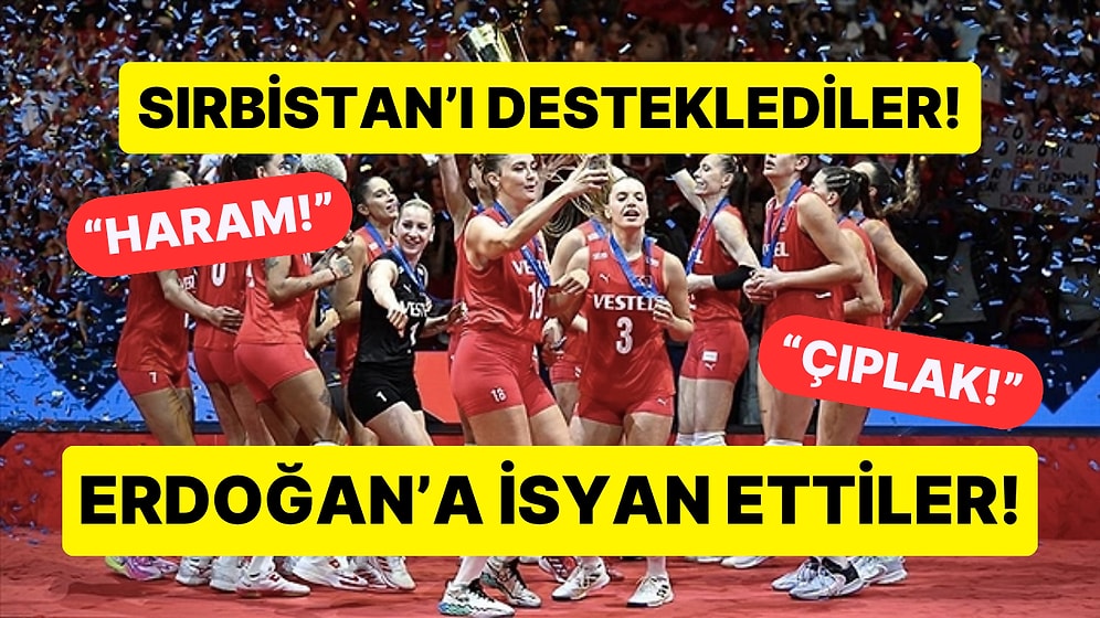 Avrupa Şampiyonu Filenin Sultanları'nı Tebrik Etmeyen Kullanıcıların Akıllara Durgunluk Veren Açıklamaları