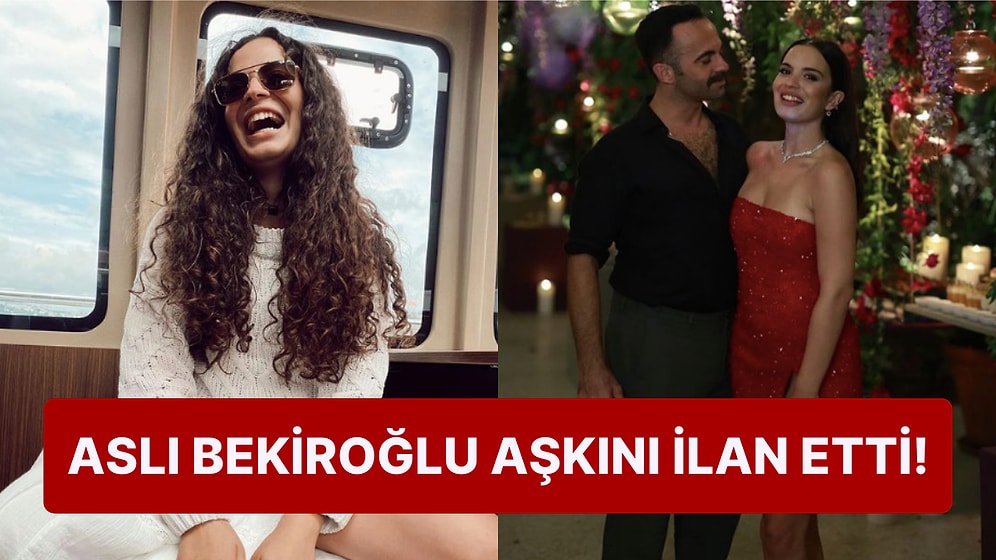 Aslı Bekiroğlu Bir Süredir Birlikte Olduğu Yeni Sevgilisi Sinan Sicimoğlu İle İlk Aşk Dolu Karesini Paylaştı!