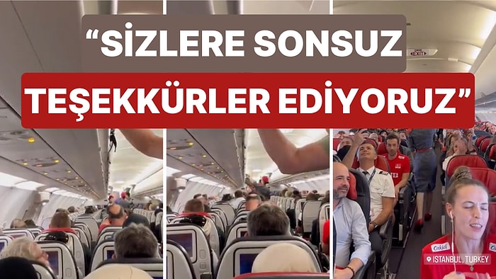 Ülkeye Tarifeli Uçakla Dönen Voleybol Takımımıza Pilot Teşekkür Anonsuyla Duygulandıran Bir Jest Yaptı