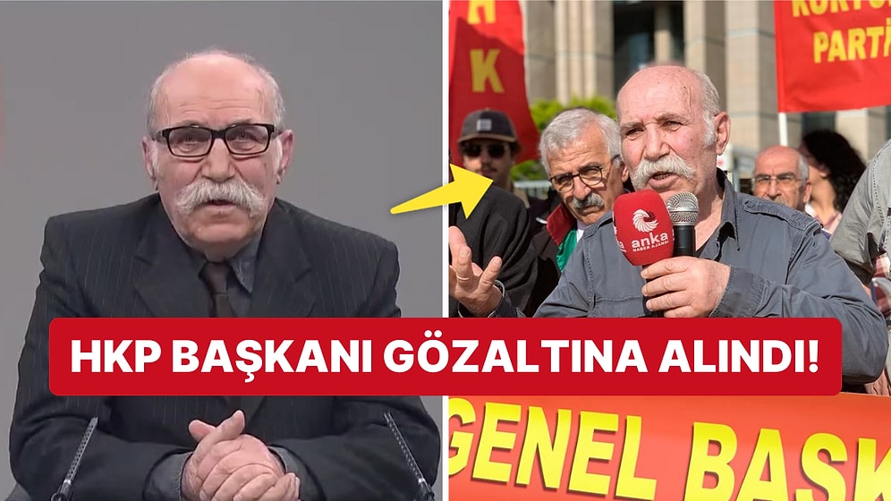 HKP Genel Başkanı Nurullah Efe 'Bıçakla Yaralama' İddiasıyla Gözaltına Alındı!