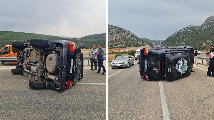 Sanatçı Sümer Ezgü Ailesiyle Kaza Yaptı: Kullandığı Araç Devrildi