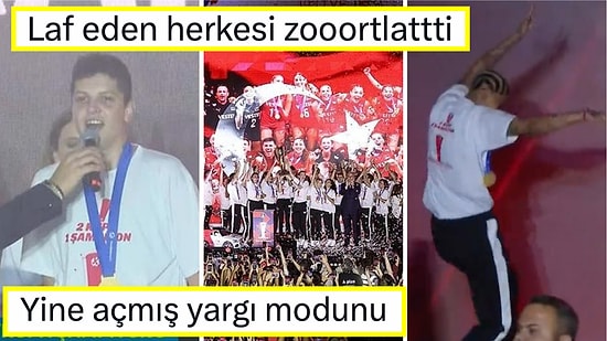 İstanbul'da Kupa Kaldıran Filenin Sultanları'nın Sahneye Çıkarken Tercih Ettiği Şarkılar